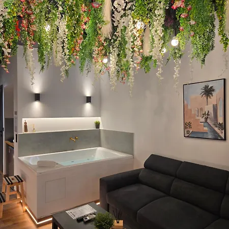 Apartment Botanica Noir Jacuzzi Valaoritou Thessaloniki